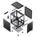 Jonsbo C6 Micro-ATX Case - black - 1810976