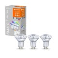 Żarówka RGBW LED LEDVANCE SMART+ WiFi GU10 5W 3 szt - 1811054