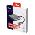 Adapter TRUST DALYX 3-IN-1 USB-C - 1810061