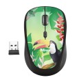 Mysz Trust Yvi Wireless Toucan 23389 (optyczna; 1600 DPI; kolor zielony) - 1811316