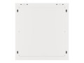 Szafa instalacyjna wisząca 19" 12U 600x600 szara drzwi metalowe Lanberg (flat pack) - 1129007