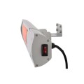 Promiennik podczerwieni Sunred RD-SILVER-2000W Promiennik Ultra Wall, moc 2000 W, Srebny - 1793935
