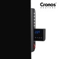 Promiennik podczerwieni Cronos Synthelith CRG-720TWP 720W szklany czarny z WiFi i pilotem - 1733014
