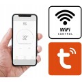 Promiennik podczerwieni Cronos Synthelith CRG-720TWP 720W szklany czarny z WiFi i pilotem - 1733018