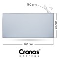 Promiennik podczerwieni Cronos Synthelith PRO CRP-770TWP 770W Full Grey z WiFi i pilotem - 1749849