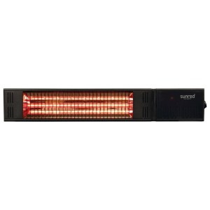 Promiennik podczerwieni Sunred RDS-15W-B Heater, Fortuna Ultra Wall, 1500 W, Czarny