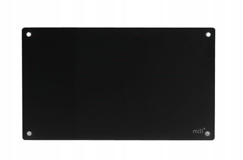 Szklany panel grzewczy Wifi + Bluetooth + wyświetlacz LED MILL GL600WIFI3 BLACK - 1142909