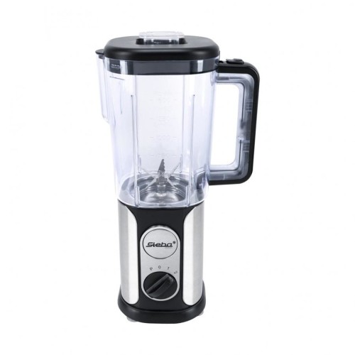 Blender kielichowy Steba MX 3 COMPACT (1000W; kolor czarno-srebrny) - 1122106