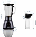 Blender kielichowy Blaupunkt TBG801, 1,75L, 1500W - 1148219