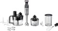 Blender ręczny Bosch Blender MaxoMixx MS8CM6190 1000 W Liczba prędkości 12 Tryb Turbo Kruszenie lodu Czarny/Stal nierdzewna - 1777306