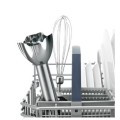 Blender ręczny Bosch Blender MaxoMixx MS8CM6190 1000 W Liczba prędkości 12 Tryb Turbo Kruszenie lodu Czarny/Stal nierdzewna - 1777316