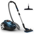 Odkurzacz workowy Philips Performer Silent FC8783/09 (650W; kolor niebieski) - 1802843