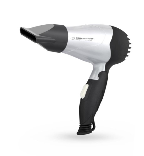 Suszarka do włosów Esperanza Venus 850W Silver - 890565