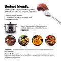 Ryżowar Lauben Slow Cooker 3500SB - 1661969