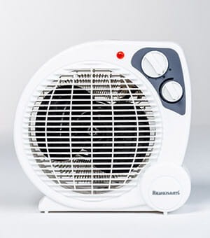 Termowentylator Ravanson FH-101 (2000W; 2 stopnie grzania; kolor biały) - 1007759