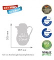 ROTPUNKT DZBANEK TERMOS, 0,5 L, IVORY (ECRU) 530IV - 1185774