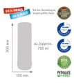 ROTPUNKT TERMOS SZKLANY POJ. 0,750 L, GLOSSY ABSIN - 1185778