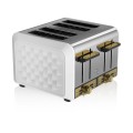 SWAN TOSTER GATSBY BIAŁY 4 KROMKI ST14084WHTN - 1215413