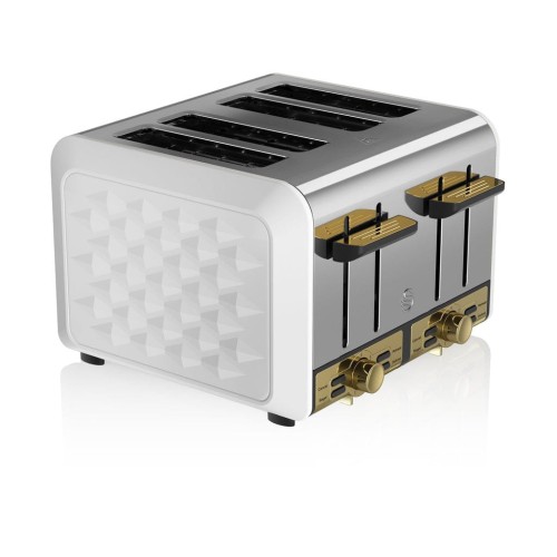SWAN TOSTER GATSBY BIAŁY 4 KROMKI ST14084WHTN - 1215413