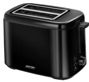 Toster MPM MTO-07/C czarny 7 poziomów opiekania 800W