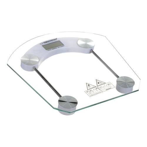 Waga łazienkowa Esperanza EBS008W Pilates Biała - 1008443