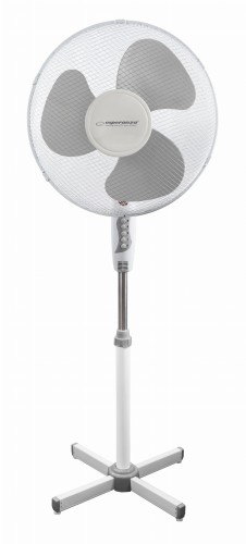 Wentylator stojący Esperanza "Hurricane" biało/szary - 713936