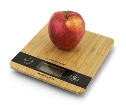 Waga kuchenna Esperanza Bamboo EKS005 (kolor beżowy) - 1008797
