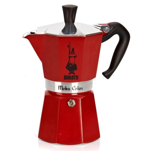Bialetti kawiarka Moka Express 3tz czerwona - 1639966