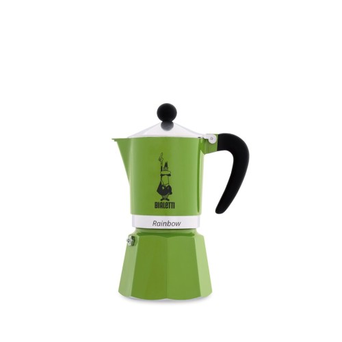 Kawiarka Bialetti Rainbow 3 tz zielona - 1639960