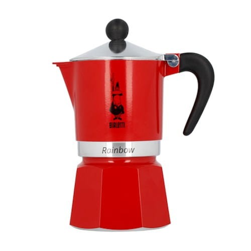 Bialetti kawiarka Rainbow 6tz czerwona - 1639982