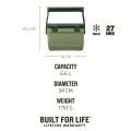 Stanley Stanley Cooler lodówka pasywna 6,6L zielona - 1815354