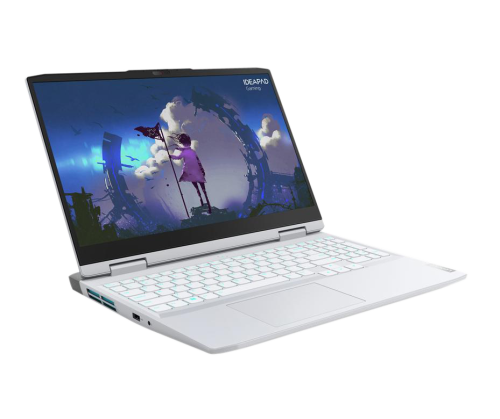 Lenovo IdeaPad Gaming 3 15IAH7 i5-12450H 15.6" FHD IPS 250nits AG 120Hz 16GB DDR4 3200 SSD512 GeForce RTX 3050 4GB Win11 Glacier White - 1171930