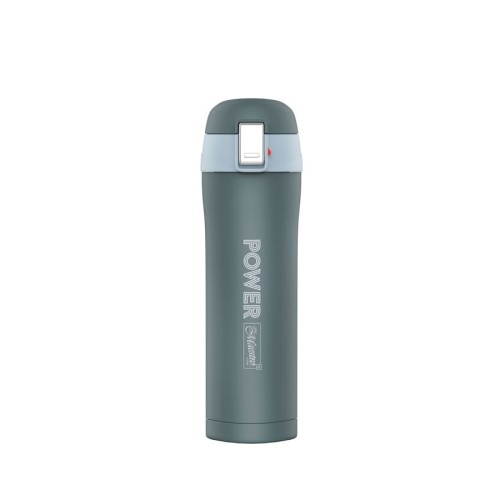 Kubek termiczny Maestro MR1643-40B, 400ml "POWER" szary - 1008250