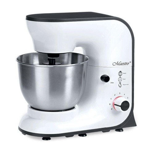 Mikser planetarny z misą Maestro MR-559-WHITE 1000W biało-czarny - 815697