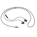 Samsung słuchawki przewodowe Stereo jack 3,5mm dokanałowe czarne - 1254179