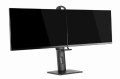 GEMBIRD STOJAK BIURKOWY NA DWA MONITORY Z REGULACJĄ WYSOKOŚCI 17-27, VESA 100X100MM, DO 6 KG - 1817755
