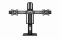 GEMBIRD STOJAK BIURKOWY NA DWA MONITORY Z REGULACJĄ WYSOKOŚCI 17-27, VESA 100X100MM, DO 6 KG - 1817773