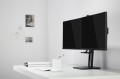 GEMBIRD STOJAK BIURKOWY NA DWA MONITORY Z REGULACJĄ WYSOKOŚCI 17-27, VESA 100X100MM, DO 6 KG - 1817761