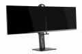 GEMBIRD STOJAK BIURKOWY NA DWA MONITORY Z REGULACJĄ WYSOKOŚCI 17-27, VESA 100X100MM, DO 6 KG - 1736096
