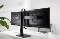 GEMBIRD STOJAK BIURKOWY NA DWA MONITORY Z REGULACJĄ WYSOKOŚCI 17-27, VESA 100X100MM, DO 6 KG - 1736088