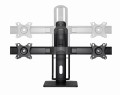 GEMBIRD STOJAK BIURKOWY NA DWA MONITORY Z REGULACJĄ WYSOKOŚCI 17-27, VESA 100X100MM, DO 6 KG - 1736084
