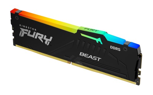 Kingston FURY DDR5 8GB (1x8GB) 6000MHz CL40 Beast Black RGB - 1429928