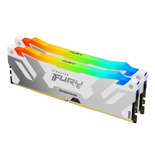 Pamięć DDR5 Kingston Fury Renegade RGB 32GB (2x16GB) 6800MHz CL36 1,4V White - 1759828