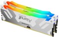 Pamięć DDR5 Kingston Fury Renegade RGB 32GB (2x16GB) 7200MHz CL38 1,45V White - 1759837