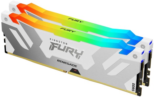 Pamięć DDR5 Kingston Fury Renegade RGB 32GB (2x16GB) 7200MHz CL38 1,45V White - 1473455
