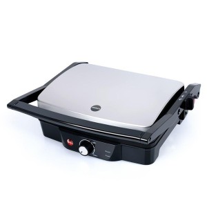 Grill elektryczny ELDOM GK150 (stołowy-zamknięty; 2000W; kolor srebrny)