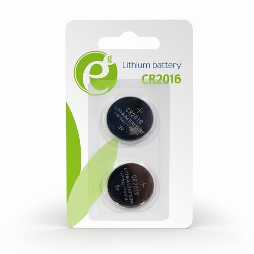 Bateria litowa Gembird CR2016 (pastylka) 3V (2 szt.) - 1600531