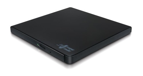 Nagrywarka zewnętrzna DVD -/+ R/RW Slim USB Hitachi-LG GP57EB40 (czarna) - 1059815