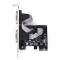 Karta PCI-Express - 2 x Serial port RS232 Gembird - 1197775