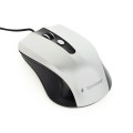 Mysz Gembird MUS-4B-01-BS (czarno-srebrna) - 521350